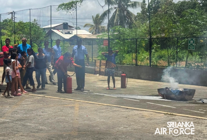 AIR FORCE FIRE AND RESCUE SERVICE ENHANCES COMMUNITY FIRE SAFETY