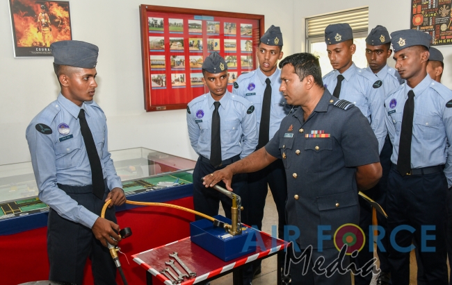Certificate awarding ceremony of Fire Fighter Basic Course