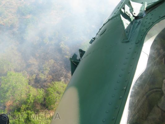 SLAF Helicopters in Action