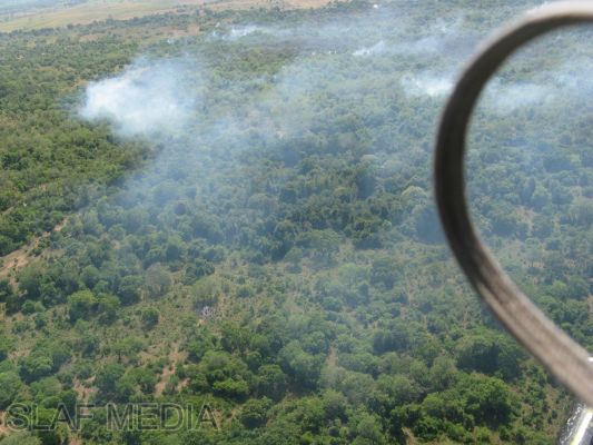 SLAF Helicopters in Action
