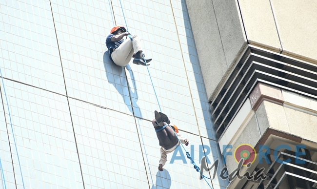SLAF Assist to Conduct Fire and Rescue Drill at Central Bank