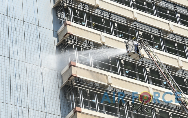 SLAF Assist to Conduct Fire and Rescue Drill at Central Bank