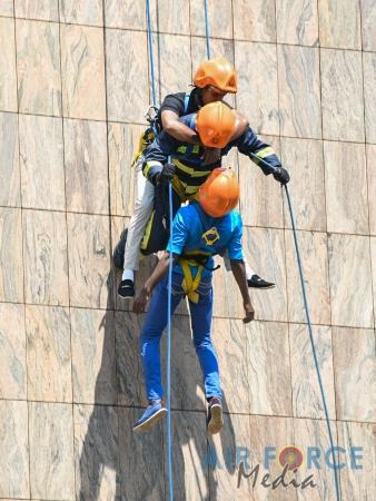 SLAF Assist to Conduct Fire and Rescue Drill at Central Bank