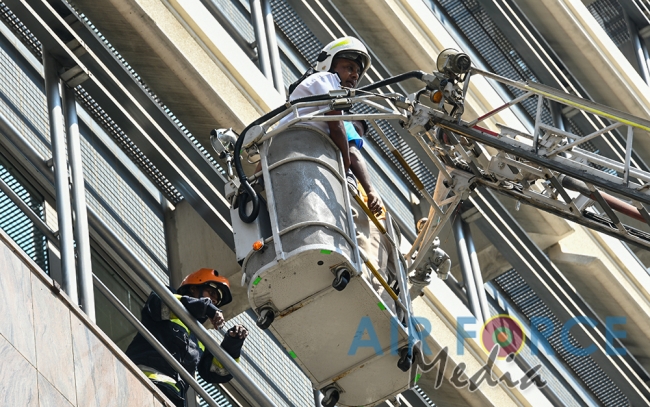 SLAF Assist to Conduct Fire and Rescue Drill at Central Bank