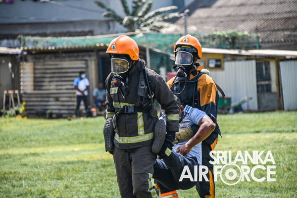 SLAF CONDUCTS AIRCRAFT CRASH EMERGENCY RESPONSE DRILL AT WELLAWATTA