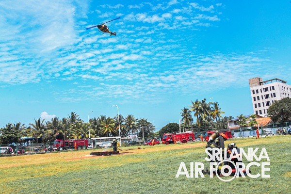 SLAF CONDUCTS AIRCRAFT CRASH EMERGENCY RESPONSE DRILL AT WELLAWATTA