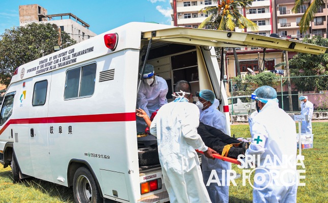 SLAF CONDUCTS AIRCRAFT CRASH EMERGENCY RESPONSE DRILL AT WELLAWATTA