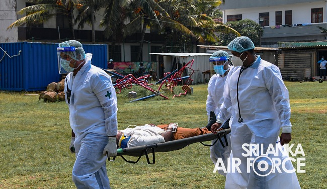 SLAF CONDUCTS AIRCRAFT CRASH EMERGENCY RESPONSE DRILL AT WELLAWATTA