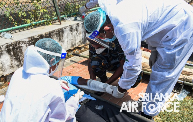 SLAF CONDUCTS AIRCRAFT CRASH EMERGENCY RESPONSE DRILL AT WELLAWATTA