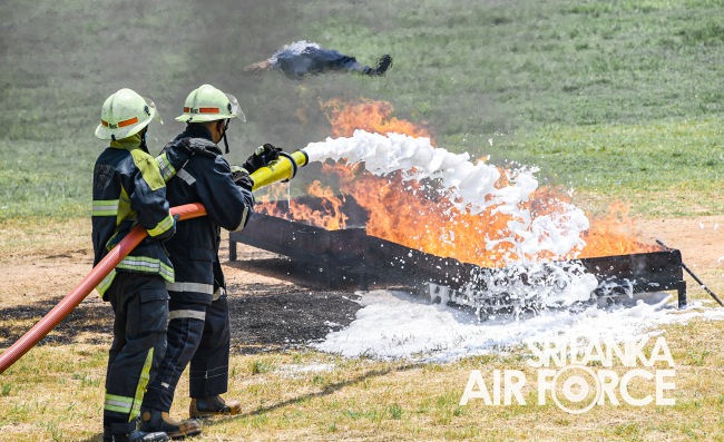 SLAF CONDUCTS AIRCRAFT CRASH EMERGENCY RESPONSE DRILL AT WELLAWATTA