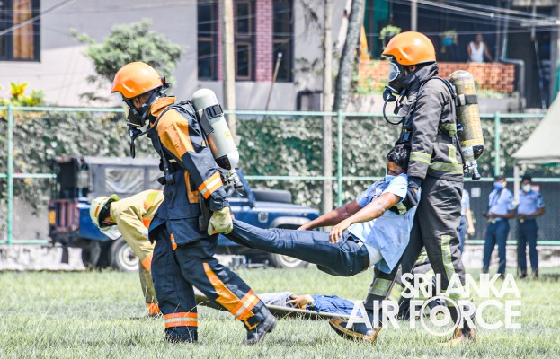 SLAF CONDUCTS AIRCRAFT CRASH EMERGENCY RESPONSE DRILL AT WELLAWATTA