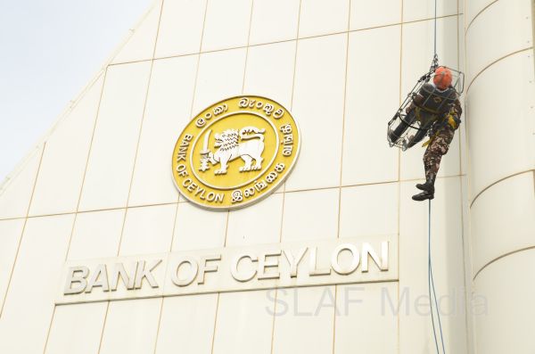 Fire Drill at Bank of Ceylon Headquarters