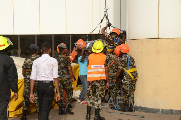 Fire Drill at Bank of Ceylon Headquarters