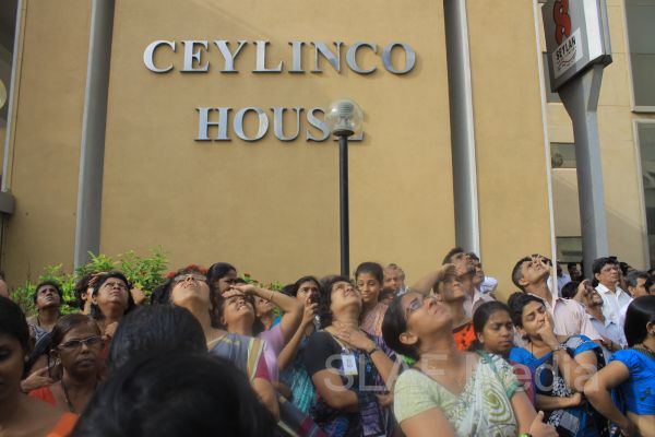 Fire Drill at Bank of Ceylon Headquarters