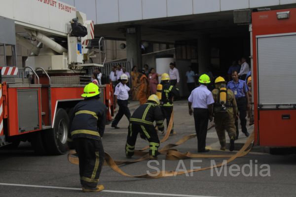 Fire Drill at Bank of Ceylon Headquarters