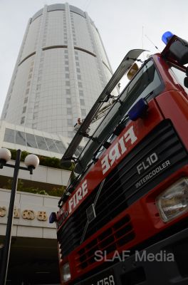 Fire Drill at Bank of Ceylon Headquarters