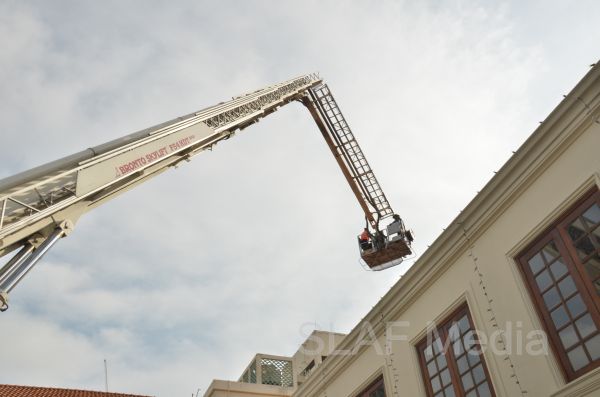 Fire Drill at Galle Face Hotel Colombo