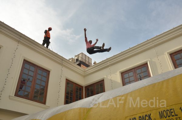 Fire Drill at Galle Face Hotel Colombo