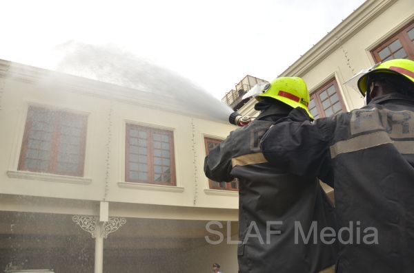 Fire Drill at Galle Face Hotel Colombo