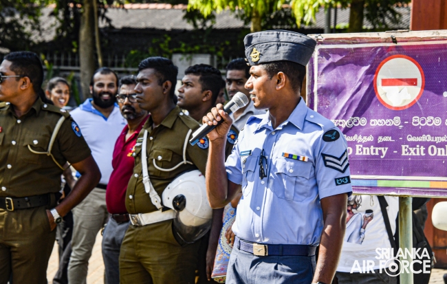SLAF ASSIST TO CONDUCT FIRE AND RESCUE DRILL AT THE LANKA HOSPITALS CORPORATION