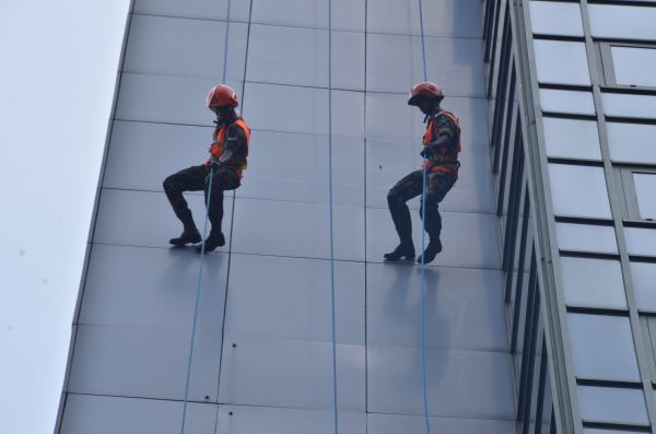 Fire Drill at Nawam Mawatha
