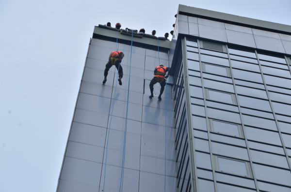 Fire Drill at Nawam Mawatha