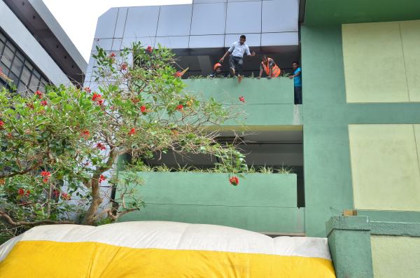 Fire Drill at Nawam Mawatha