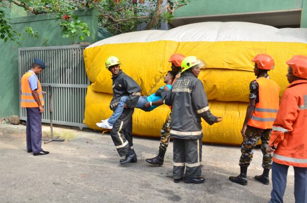 Fire Drill at Nawam Mawatha