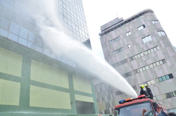 Fire Drill at Nawam Mawatha