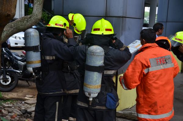 Fire Drill at Nawam Mawatha