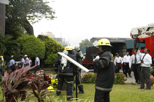 Fire Evacuation Drill At Sri Lanka Insurance Building