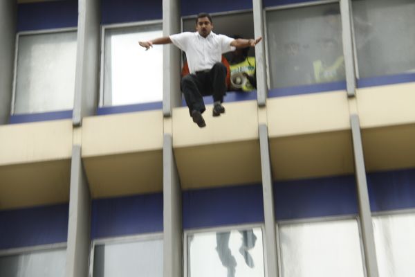 Fire Evacuation Drill At Sri Lanka Insurance Building