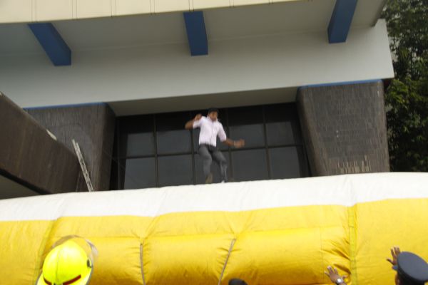 Fire Evacuation Drill At Sri Lanka Insurance Building