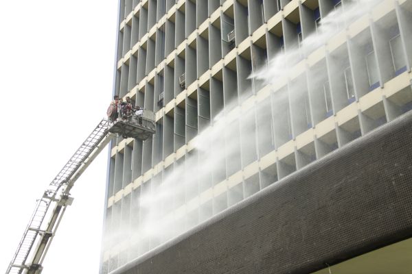 Fire Evacuation Drill At Sri Lanka Insurance Building