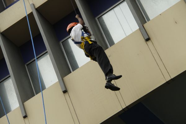 Fire Evacuation Drill At Sri Lanka Insurance Building