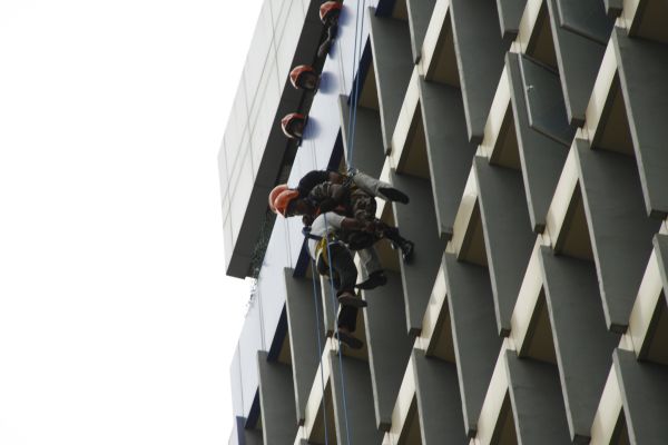 Fire Evacuation Drill At Sri Lanka Insurance Building