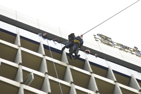 Fire Evacuation Drill At Sri Lanka Insurance Building