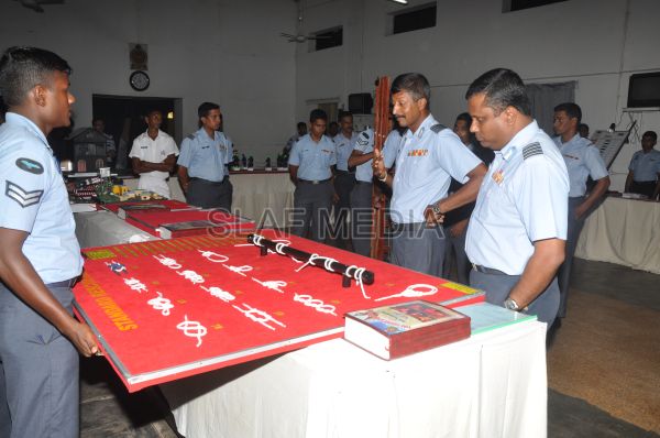 விமானப்படை தீயணைப்பு பிரிவினரின் உயர்தர பயிற்சி மிக சிறப்பாக முடிவடைந்தது