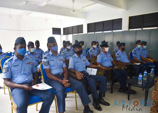 Basic Life Support and First Aid Training for SLAF Fire Fighters