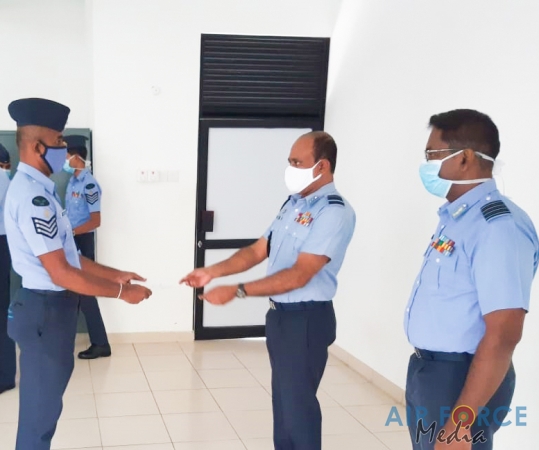 Basic Life Support and First Aid Training for SLAF Fire Fighters