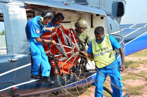 Aerial
Fire Fighters in Action in Muthurajawela