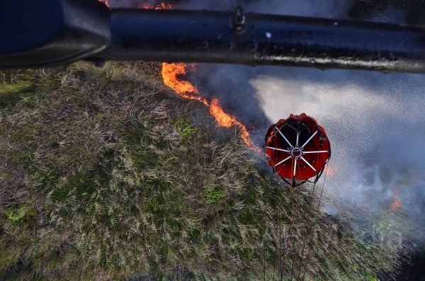 Aerial
Fire Fighters in Action in Muthurajawela