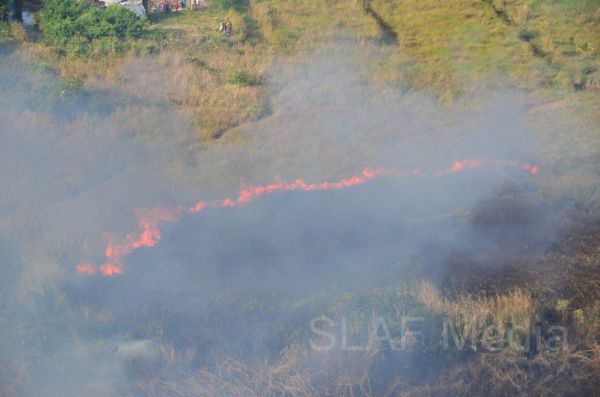 Aerial
Fire Fighters in Action in Muthurajawela