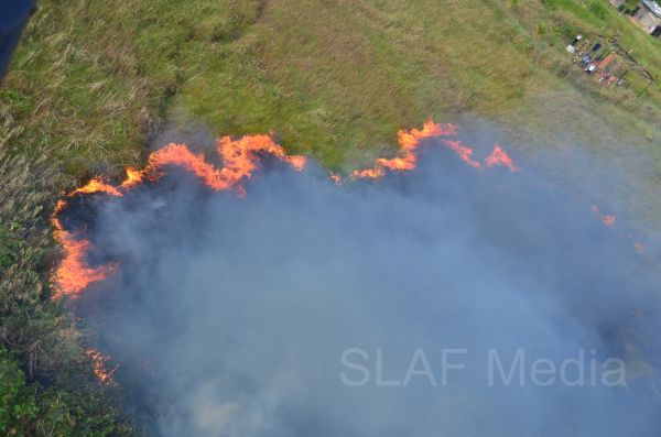 Aerial
Fire Fighters in Action in Muthurajawela