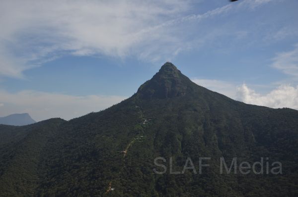 Aerial Fire Fighters in Action in Nallathanniya