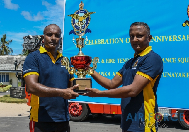 SLAF Fire School and Fire Tender Maintenance Squadron Celebrates 4th Anniversary