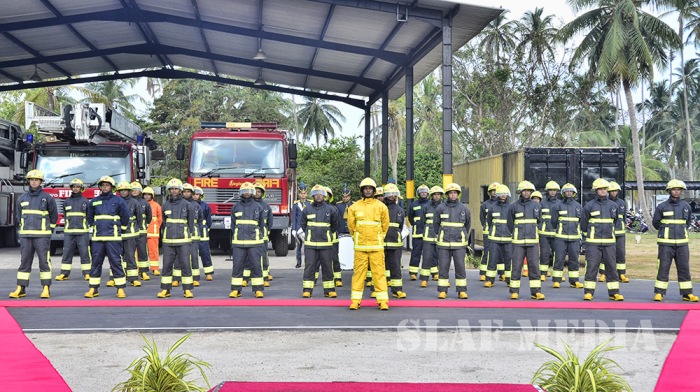 First Passing Out Ceremony of the Fire Fighter Advanced Course