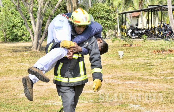First Passing Out Ceremony of the Fire Fighter Advanced Course