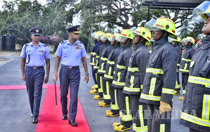 First Passing Out Ceremony of the Fire Fighter Advanced Course