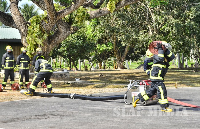 First Passing Out Ceremony of the Fire Fighter Advanced Course